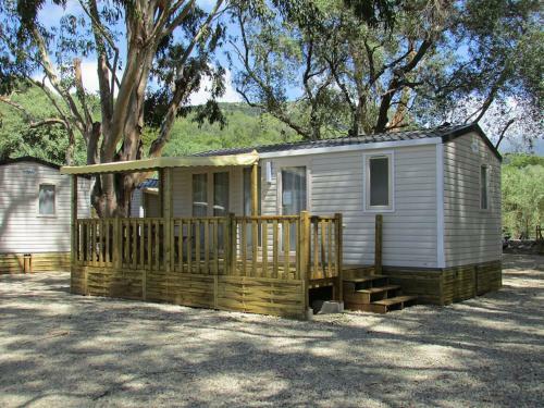 Charming Mobile Home In Sorso With Shared Pool