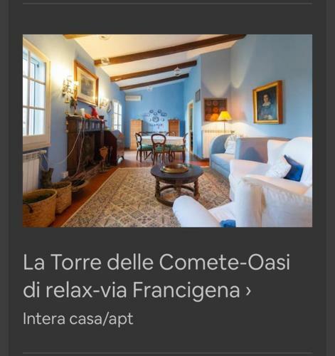La Torre Delle Comete -villa Lungo La Via Francigena
