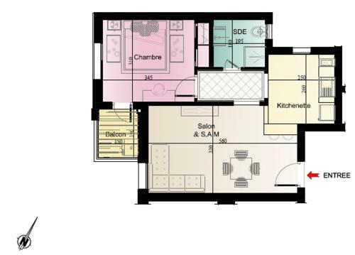 Apartamento Nouveau - Confort Premium- Id�al Couples Et Pros