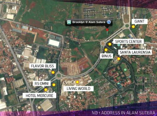 Hotel Serpong Alam Sutera Luxury Apartment Brooklyn