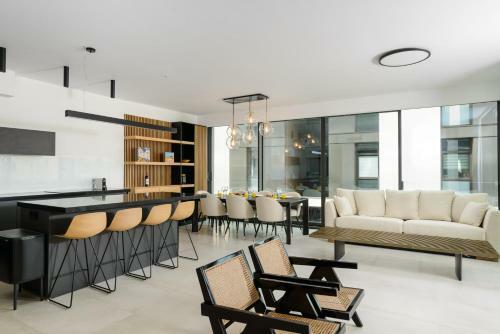 Apartamento High End Luxe & Design Apt - Terrace - Gym - Parking