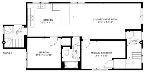 Apartamento Bright & Spacious 2br Apt With Netflix, Near Dt Hamilton!