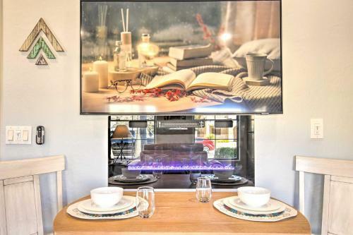 Apartamento Colorful Casita With Mod Interior, 2 Fireplaces