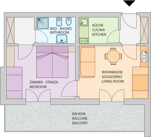 Apartamento Residence Scheidnerhof