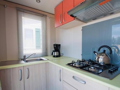Nice Mobile Home In Sorso With Shared Pool