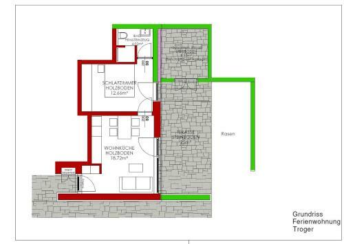Apartamento Ferienwohnung Troger
