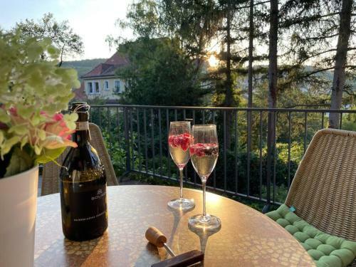 Modernes Apartment Mit Ausblick Stadtnah