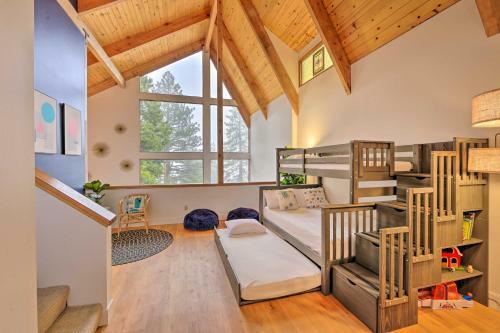 Pines Peak Lodge A-frame With Loft And View!