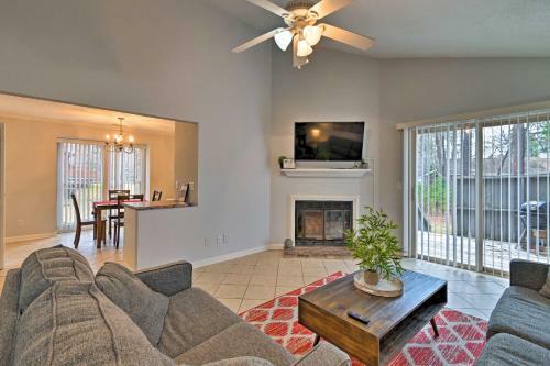 Pet-friendly Fayetteville Escape With Grill!