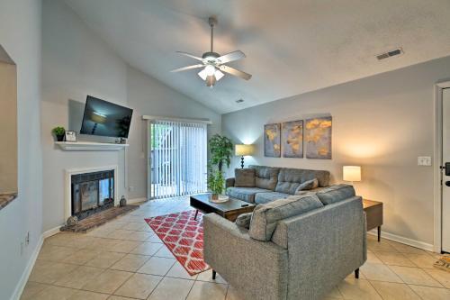 Pet-friendly Fayetteville Escape With Grill!