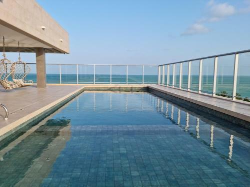 Apartamento Nov�ssimo Apto � Beira-mar No Melhor de Intermares