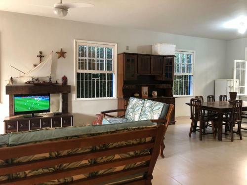 P� Na Areia Com Piscina E Churrasqueira - 2 Su�tes
