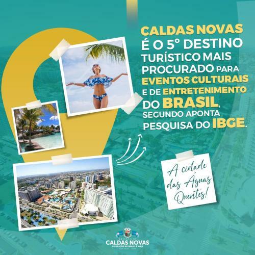 Apartamento Imperio Romano Caldas Novas Com Um Dia No Diroma Splash E Acqua Park