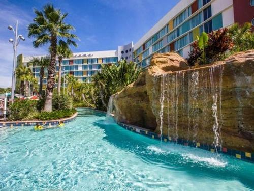 Apartamento Quarto Studio Golden Dolphin Grand Piscinas - 24 Horas