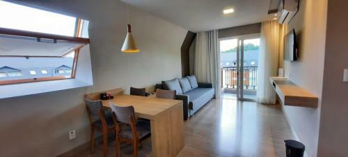 Apartamento Golden Gramado Resort - Laghetto - 02 Quartos