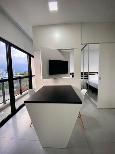 Apartamento Loft No Centro Com Smart Tv, Ar E Cozinha