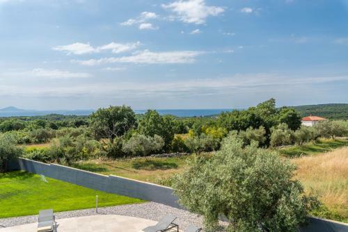 Villa Posidonia With Sea View And Surrounded By Olive Trees