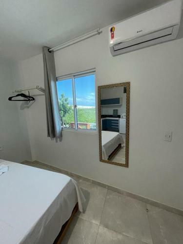 Apartamento Flat Lua Com Linda Vista E Estacionamento