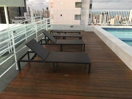 Apartamento Flat Pr�ximo A Praia de Cabo Branco E Tamba�