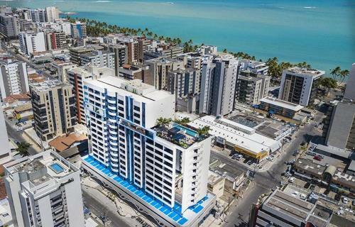 Apartamento Studio Time 1312 - Luxo - Ponta Verde - Macei�-al