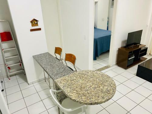 Apartamento Quarto E Sala Com Piscina Pr�ximo � Praia