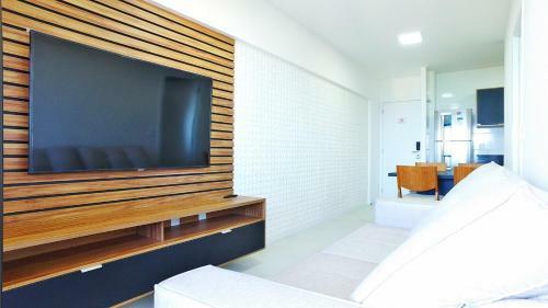 Apartamento Macei� Bel�ssima Vista Mar Quarto E Sala Com Varanda, Time , Ponta Verde