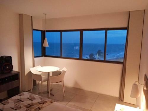 Apartamento Otimo Flat Com Vista Panoramica Da Praia Em Maceio