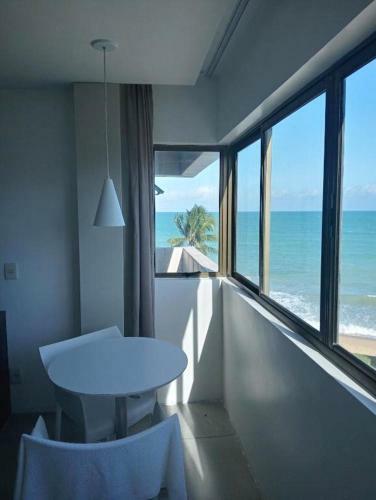 Apartamento Otimo Flat Com Vista Panoramica Da Praia Em Maceio