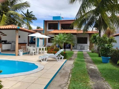 Casa de Praia Aconchegante Em Sonho Verde