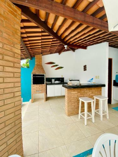 Casa de Praia Aconchegante Em Sonho Verde