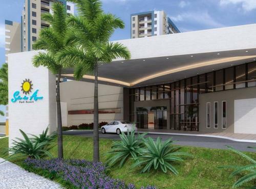 Apartamento Resort Solar Das Aguas - Olimpia