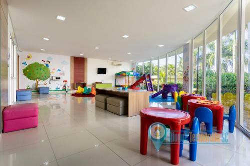 Apartamento 3 Quartos Para Relaxar Com A Fam�lia - Nautilus