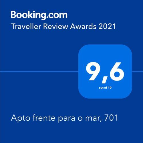 Apartamento Apto Frente Para O Mar, 701