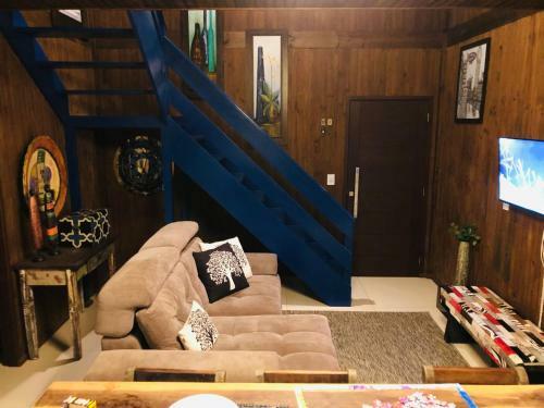 Cabana Escada Azul
