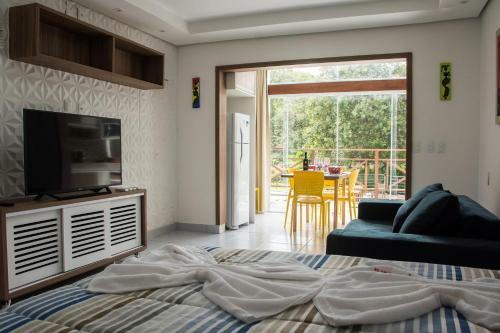 Apartamento Apto. Sara Com 2 Quartos Ate 5 Pessoa,no Ubaia Residence