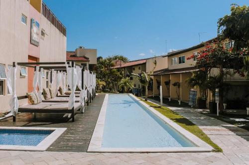 Apartamento Qavi - Triplex Com Jacuzzi No Centro de Pipa #solar�gua188