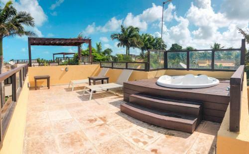 Apartamento Triplex Vista Mar No Pipa Beleza
