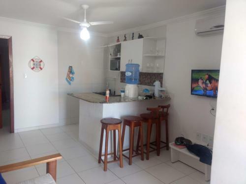 Apartamento 250 Metros Da Praia de Taperapuan