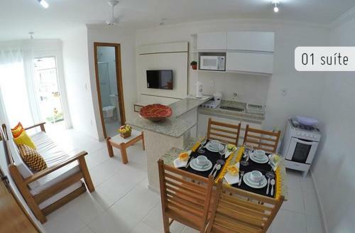 Apartamento Na Praia Taperapuan/pr�x. Ax� Moi/mobiliado
