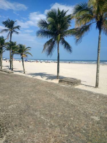 Apartamento Vila Mirim-p� Na Areia