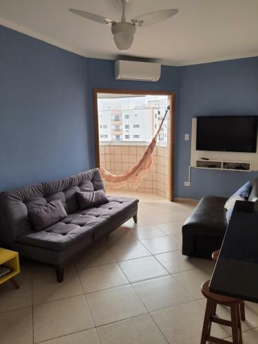 Lindo Apartamento Guilhermina Vista Para O Mar E Internet