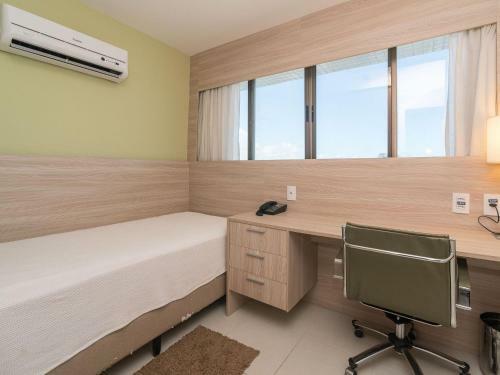 Apartamento Nob2104 Excelente Flat Em Boa Viagem Com 2 Quartos
