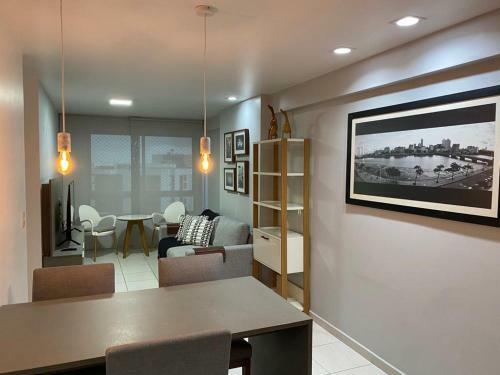 Apartamento Flat Andar Alto Com Vista Para O Mar!