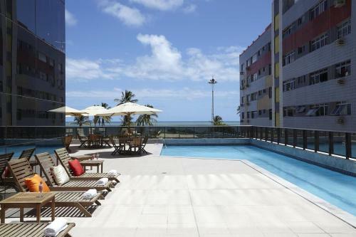 Apartamento Flat - Beach Class Internacional