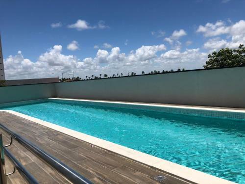 Apartamento Flat Com Linda Vista Para O Mar