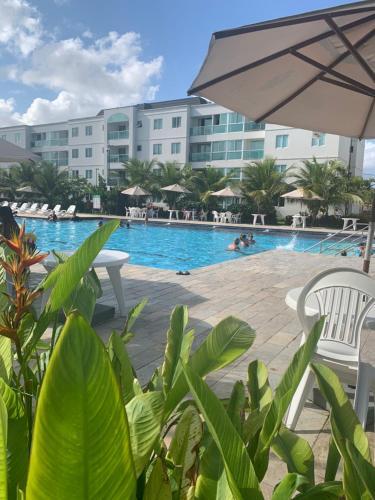 Apartamento Flat Palm Village Acqua 404