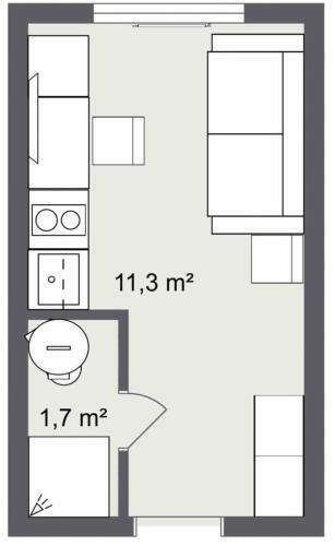 Cozy Paupio Studio Apartment For 2 People