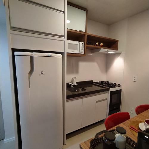 Apartamento Loft Encantador C - 8 Km de Floripa