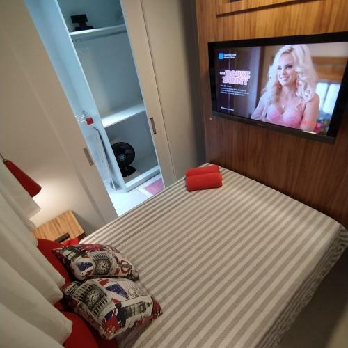 Apartamento Loft Encantador C - 8 Km de Floripa