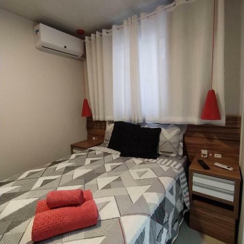 Apartamento Loft Encantador C - 8 Km de Floripa